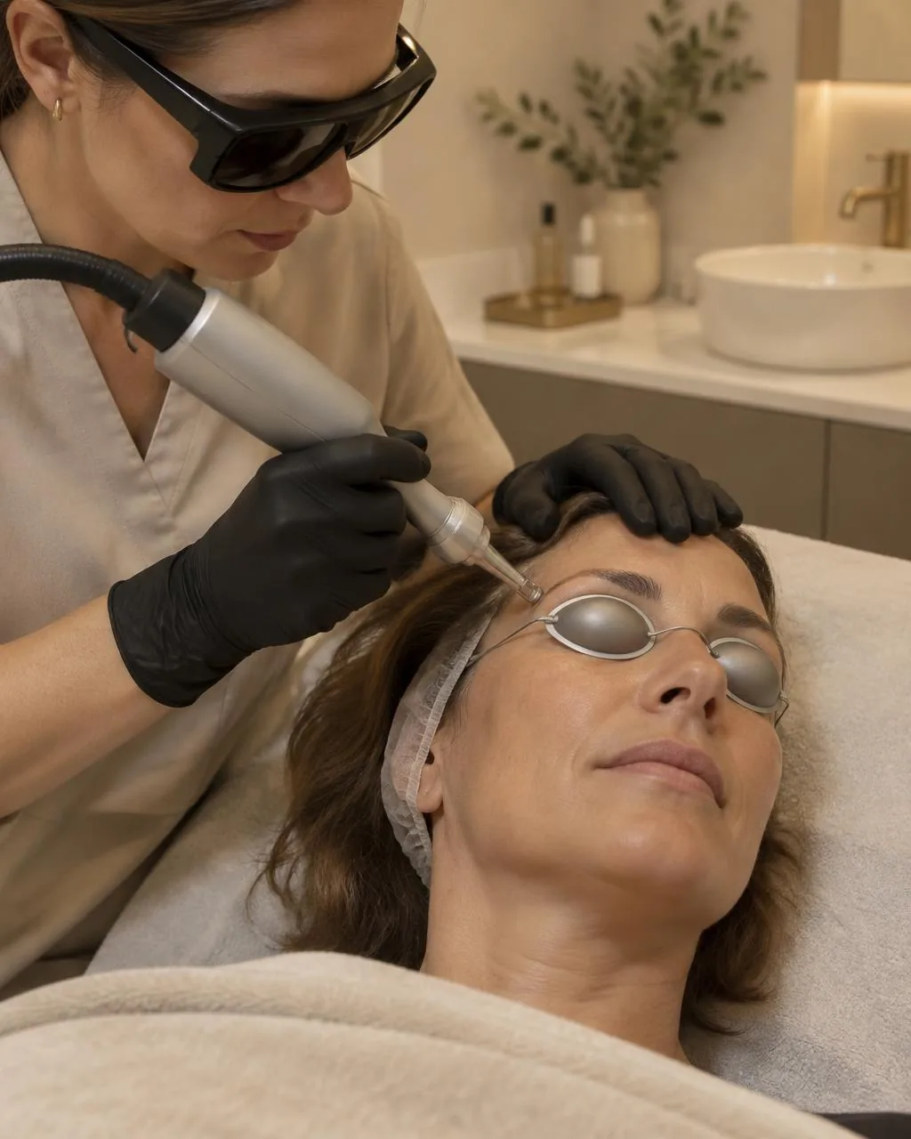 Eliminación de microblading y micropigmentación
